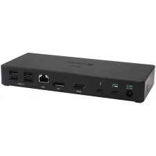 i-tec TB3TRIPLEDOCKPD base & duplicador de portas Com fios Thunderbolt 3 Preto