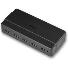 i-tec U3HUB742 hub de interface USB 3.2 Gen 1 (3.1 Gen 1) Type-B 5000 Mbit s Preto