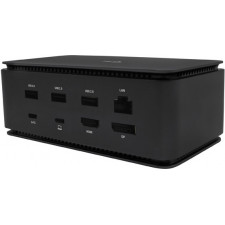 i-tec Metal USB4DUAL4KDOCKPD base & duplicador de portas Com fios USB4 Preto