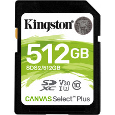 Kingston Technology Canvas Select Plus 512 GB SDXC UHS-I Classe 10