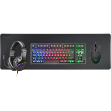 Mars Gaming MCP-RGB3 teclado Rato incluído USB QWERTY Português Preto