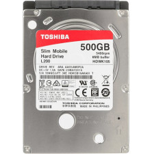 Toshiba L200 500GB 2.5" Serial ATA III