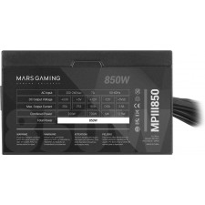 Mars Gaming MPIII850 fonte de alimentação 850 W 20+4 pin ATX ATX Preto, Vermelho