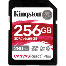 Kingston Technology Canvas React Plus 256 GB SDXC UHS-II Classe 10