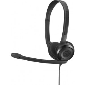 Sennheiser PC 5 CHAT Auscultadores Com fios Fita de cabeça Escritório Call center Preto