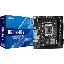 Asrock H610M-HDV Intel H610 LGA 1700 micro ATX