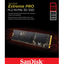 SanDisk ExtremePRO M.2 500 GB PCI Express 3.0 NVMe