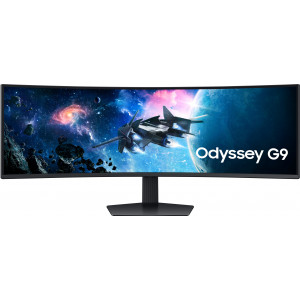 Samsung G95C monitor de ecrã 124,5 cm (49") 5120 x 1440 pixels Dual QHD LED Preto