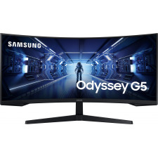 Samsung Odyssey G55T monitor de ecrã 86,4 cm (34") 3440 x 1440 pixels UltraWide Dual Quad HD LED Preto