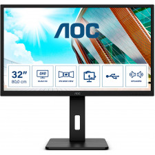 AOC P2 Q32P2 monitor de ecrã 80 cm (31.5") 2560 x 1440 pixels 2K Ultra HD LED Preto