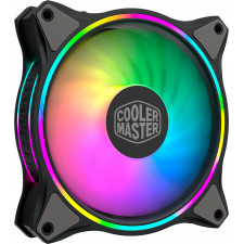 Cooler Master MasterFan MF120 Halo 3in1 Caixa de computador Ventoinha 12 cm Preto, Cinzento