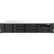 QNAP TS-864EU-RP-8G servidor NAS e de armazenamento Rack (2U) Ethernet LAN Preto