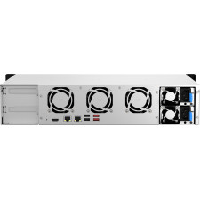 QNAP TS-864EU-RP-8G servidor NAS e de armazenamento Rack (2U) Ethernet LAN Preto