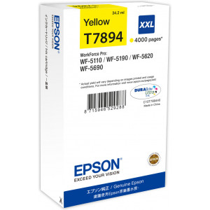 Epson T7894 tinteiro 1 unidade(s) Original Rendimento Extremamente (Super) Alto Amarelo