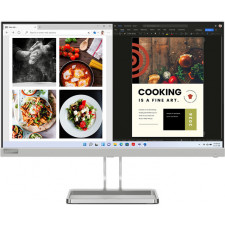 Lenovo L24i-40 LED display 60,5 cm (23.8") 1920 x 1080 pixels Full HD Cinzento