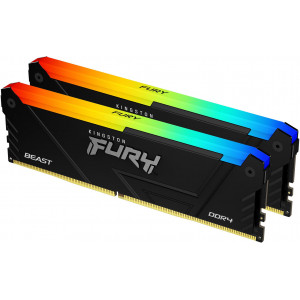 Kingston Technology FURY Beast RGB módulo de memória 32 GB 2 x 16 GB DDR4