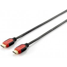 Equip 119341 cabo HDMI 1 m HDMI Type A (Standard) Preto, Vermelho