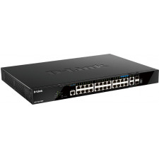 D-Link DGS-1520-28MP E switch de rede Gerido L3 Gigabit Ethernet (10 100 1000) Power over Ethernet (PoE) 1U Preto