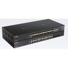 D-Link DXS-1210-28T switch de rede Gerido L2 L3 10G Ethernet (100 1000 10000) 1U Preto