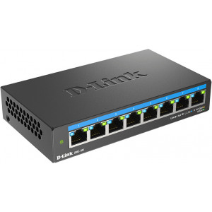 D-Link DMS-108 Não-gerido L2 2.5G Ethernet (100 1000 2500) Preto