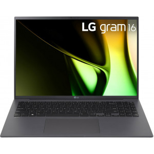 LG Gram 16 Intel Core Ultra 7 155H Computador portátil 40,6 cm (16") WQXGA 16 GB 512 GB SSD Wi-Fi 6 (802.11ax) Windows 11 Home