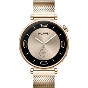 Huawei GT 4 3,35 cm (1.32") AMOLED 41 mm Digital 466 x 466 pixels Dourado Wi-Fi GPS