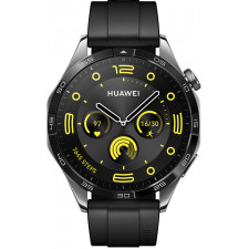 Huawei WATCH GT 4 3,63 cm (1.43") AMOLED 46 mm Digital 466 x 466 pixels Preto Wi-Fi GPS