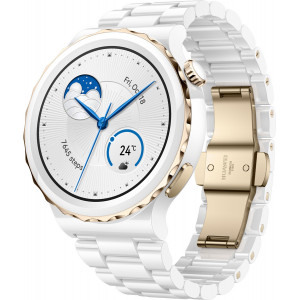 Huawei WATCH GT 3 Pro 3,35 cm (1.32") AMOLED 43 mm Digital 466 x 466 pixels Ecrã táctil 4G Branco GPS