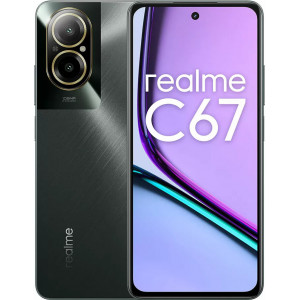 realme C67 17,1 cm (6.72") Dual SIM Android 13 4G USB Type-C 6 GB 128 GB 5000 mAh Preto