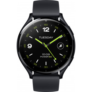 Xiaomi Watch 2 3,63 cm (1.43") AMOLED 46 mm Digital 466 x 466 pixels Ecrã táctil Preto Wi-Fi GPS