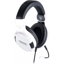 BIG BEN PS4OFHEADSETV3WHITE auscultador Auscultadores Com fios Fita de cabeça Jogos Preto, Branco