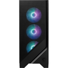 MSI MAG FORGE 320R AIRFLOW caixa para computador Micro Tower Preto, Transparente