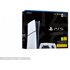 Sony Playstation 5 Slim 1,02 TB Wi-Fi Preto, Branco