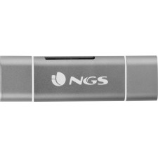 NGS ALLYREADER leitor de cartões USB Micro-USB Cinzento, Branco