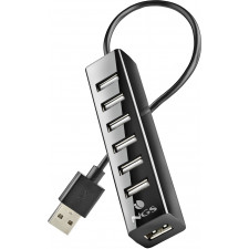 NGS IHUB7 TINY USB 2.0 480 Mbit s Preto