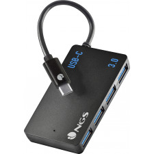 NGS WONDER IHUB4 USB 3.2 Gen 1 (3.1 Gen 1) Type-A 480 Mbit s Preto