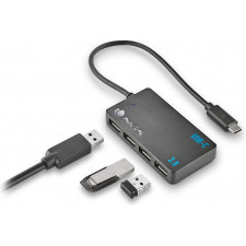 NGS WONDER IHUB4 USB 3.2 Gen 1 (3.1 Gen 1) Type-A 480 Mbit s Preto