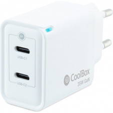 CoolBox COO-CUP-35CC carregador de dispositivos móveis Universal Branco AC Interior