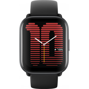 Amazfit Active 4,45 cm (1.75") AMOLED Digital 390 x 450 pixels Ecrã táctil Preto GPS