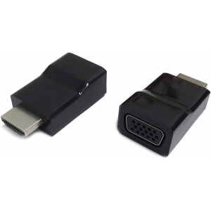 Gembird A-HDMI-VGA-001 adaptador para cabos Preto