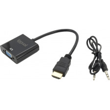 iggual IGG317303 adaptador de cabo de vídeo 0,2 m HDMI Type A (Standard) VGA (D-Sub) Preto