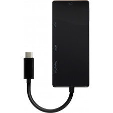 AISENS A109-0679 adaptador gráfico USB 3840 x 2160 pixels Preto