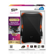 Silicon Power Armor A30 disco externo 2 TB Preto