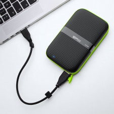 Silicon Power Armor A60 disco externo 4 TB Preto, Verde