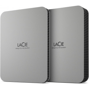 LaCie Mobile Drive (2022) disco externo 5 TB Prateado