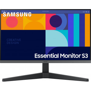 Samsung Essential Monitor S3 S33GC LED display 61 cm (24") 1920 x 1080 pixels Full HD Preto