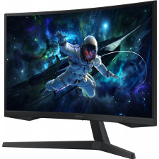 Samsung Odyssey G5 G55C monitor de ecrã 68,6 cm (27") 2560 x 1440 pixels Quad HD LED Preto