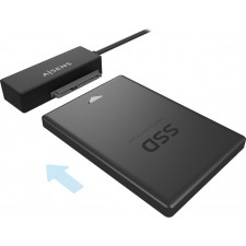 AISENS ASE-35A01B Caixa para Discos Rígidos Compartimento HDD SSD Preto 2.5 3.5"