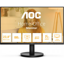 AOC 24B3HMA2 monitor de ecrã 60,5 cm (23.8") 1920 x 1080 pixels Full HD LED Preto