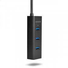 Axagon HUE-S2BP hub de interface USB 3.2 Gen 1 (3.1 Gen 1) Type-A 5000 Mbit s Preto